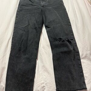 Old Navy Black Straight Jeans Classic Style